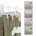 thumbnail image 1 of 5Pcs/Set Strong Bearing Clothes Hanger with Spring Clamp No Odor Plastic Coat Rack Home Supplies, 1 of 8