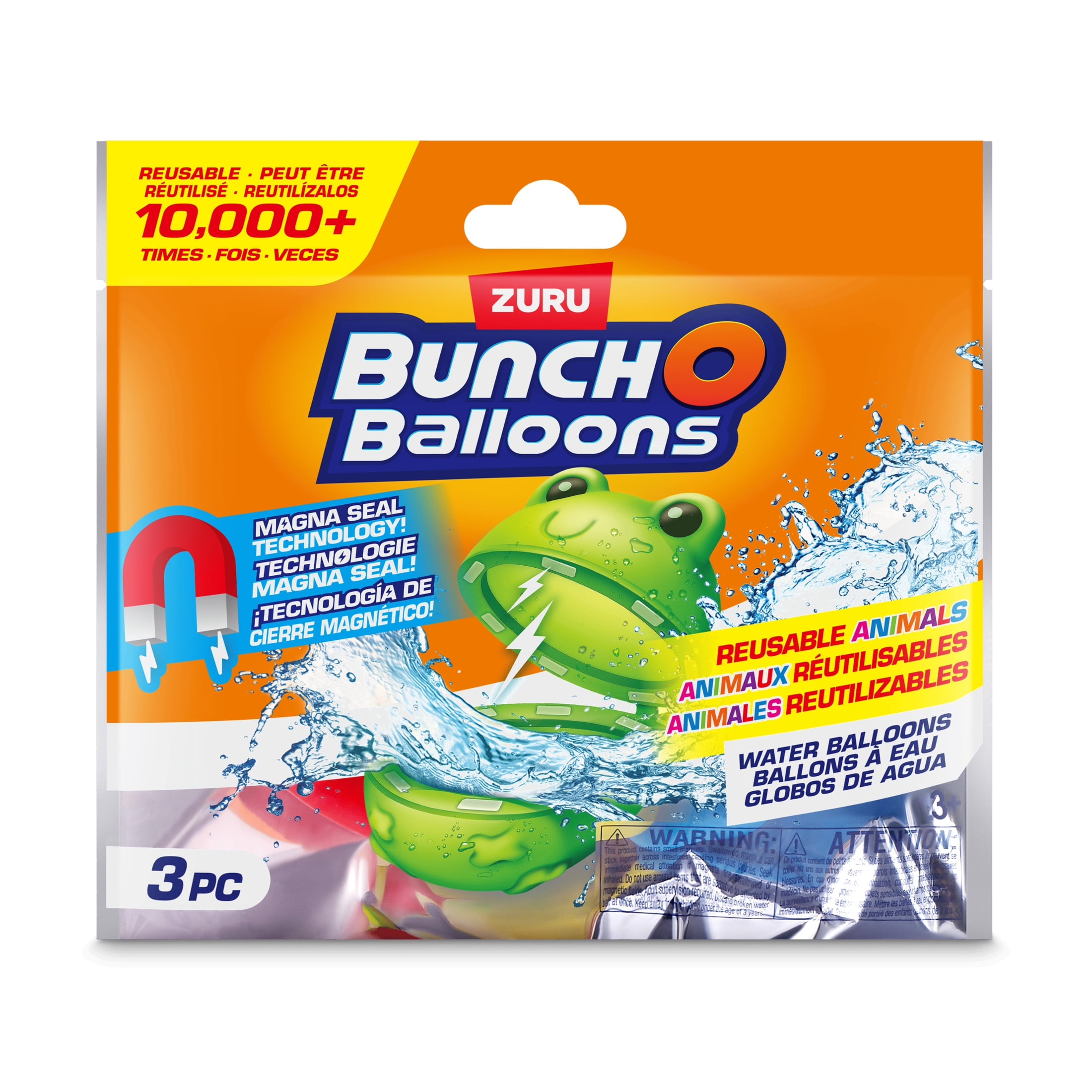 Bunch O Balloons Reusable Animal Water Balloons 3 pack by ZURU