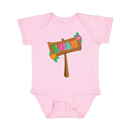 

Inktastic Luau Sign Boys or Girls Baby Bodysuit