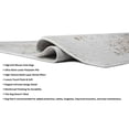 thumbnail image 4 of HR Premium Super Soft Polyester Abstract Area Rug in Mocha & Multi-Color, 4 of 6