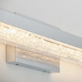 thumbnail image 4 of Artika Riviera Modern LED Bathroom Vanity Light Fixture, Chrome, 4 of 5