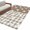Brown, variant on 3'x5' Rug for Living Room Bedroom, Japanese Rabbits Washable Area Rugs Non-Slip Carpet Mats, Vintage Bunny Brown Farmhouse Plaid Indoor Low Pile Area Rug Runner for Kitchen, Mudroom