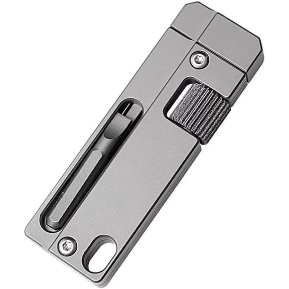 MixMart Titanium Alloy EDC Portable Multifunctional Tool, Daily Keychain