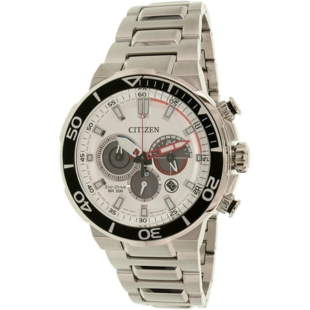 Citizen Men's Eco-Drive CA4250-54A Silver Stainless-Steel Eco-Drive Watch
