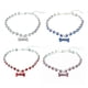 thumbnail image 5 of Billuyoard 4 piezas collares de diamantes de imitación para mascotas colgante ajustable joyería collares gargantilla regalo para festival fiesta L 2Conjunto, 5 of 6