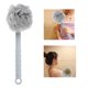 thumbnail image 4 of Cepillo De Baño Con Largo, Cepillo Exfoliante Para Ducha, Bola De Malla Para Baño, Depurador De Espalda, Gris, 4 of 7