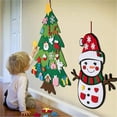 thumbnail image 3 of Árbol de Navidad de fieltro Montessori Everized para niños pequeños con luces, 3 of 5
