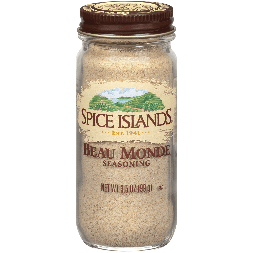 Spice Islands Gourmet Beau Monde Seasoning, 3.5 oz [Pack of 3]
