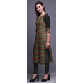 thumbnail image 3 of Bimba Cotton Printed Straight Kurtis For Women Panel Kurta Summer Tunic-Small, 3 of 6