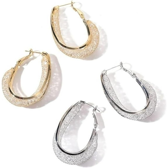 Lovefinity™ Lymphatic Magnetotherapy Earrings, Flysmus Halolux Lymphvity Germanium Earrings, Atheniz Lymphatic Drainage Earrings Chunky Gold Hoop Jewelry Gifts For Women[Z4509]