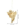 thumbnail image 3 of Gymnture christmas 12pcs Mini Angel Cherub Xmas Tree Decoration Hanging Decor, 3 of 11