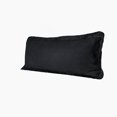 thumbnail image 6 of LR Home Ox Bay Hand-Woven Black Distressed All-Natural Cotton Pillow Cover, 6 of 9