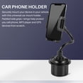 thumbnail image 5 of Universal Car Mount Adjustable Gooseneck Cup Holder Cradle For Cell Phone, 5 of 5
