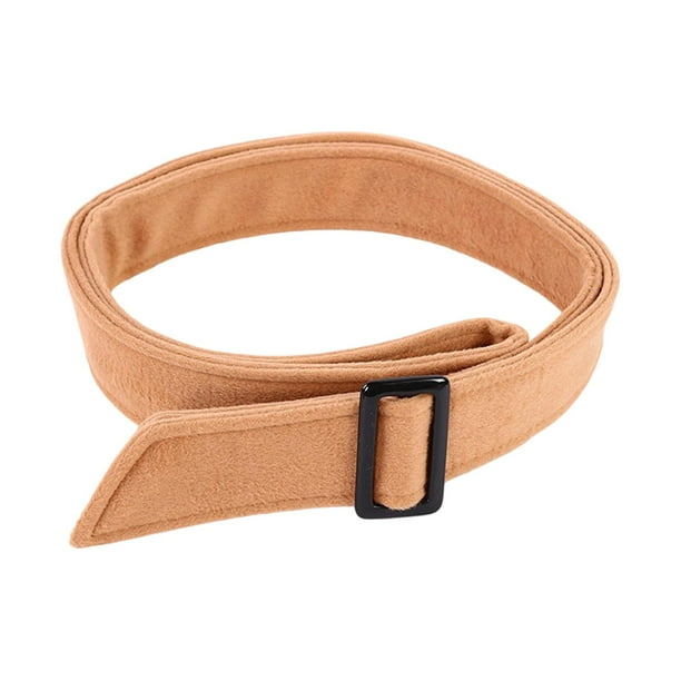 Cinturón decorativo para mujer, accesorio de moda para suéter, abrigo y chaqueta. Marrón claro