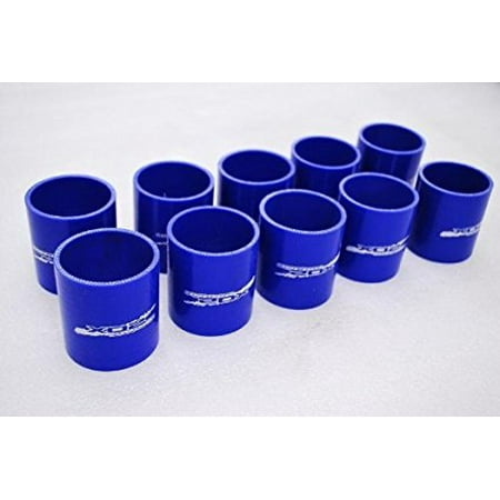 - 10 X Pcs (Xo2 Racing) Blue Color Turbo Intercooler Straight Silicone 2.5