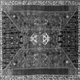 thumbnail image 1 of Ahgly Company Indoor Square Persian Gray Traditional Area Rugs, 4' Square, 1 of 1