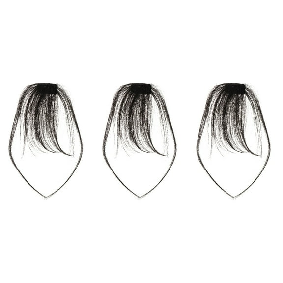 3 PCS Bangs Wig Piece Easy to Use Hairpiece Miss Woman