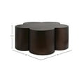 thumbnail image 3 of Meridian Furniture Lucky Brown Iron Coffee Table, 3 of 8