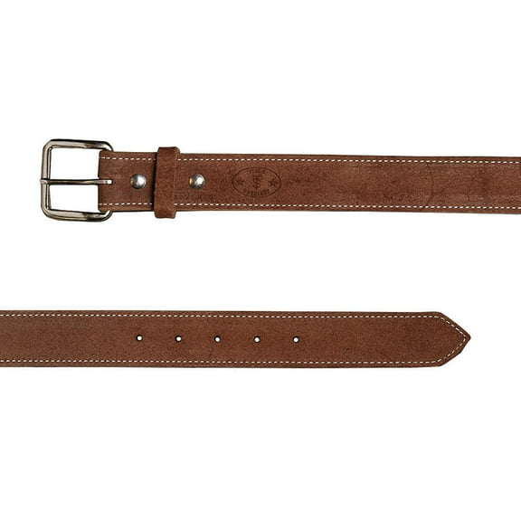 Texas Saddlery Mens   Roughout Belt 32 Chocolate