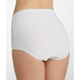 thumbnail image 2 of Women's Bali 2324 Full-Cut-Fit Stretch Cotton Brief Panty (White 7), 2 of 2