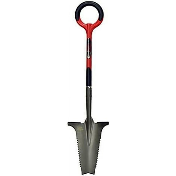 Radius Dig Carbon Steel 10 in. W x 45 in. L Shovel Poly