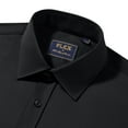 thumbnail image 4 of sogami Mens Solid Long Sleeve Dress Shirts Stretch Cotton Business Shirt, 4 of 8