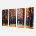 thumbnail image 2 of Alley dans la Forêt d'Automne Dense - Impression sur Toile Forêt, 2 of 3