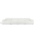 thumbnail image 5 of Modular Sectional Sofa Set, White, Fabric, Modern Contemporary French Country, Living Lounge Cafe Room Hotel Lobby Hospitality, 5 of 10