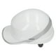 thumbnail image 4 of Casco blanco con absorción de impactos, protección ajustable para casco con banda reflectante para sitios de construcción, 4 of 10