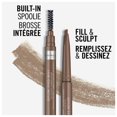 thumbnail image 2 of Rimmel Brow This Way Filler & Sculpt Eyebrow Definer, double-ended, buildable creamy formula, up to 12 hour wear, 100% Cruelty-Free, 2 of 7