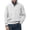 White@GC@, variant on CONZONE Mens Pullover Sweatshirts Long Sleeve Sweatshirt for Men Trendy Solid Color Quarter Zip Stand Collar Fall Hoodie Sweatshirt