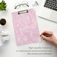 thumbnail image 4 of FMSHPON Candy Background Clipboard Hardboard Wood Nursing Clip Board and Pull for Standard A4 Letter 13x9 inches, 4 of 7