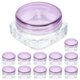 thumbnail image 4 of 12pcs Plastic Cream Containers with Lids – Refillable Small Square Face Cream Jars for Travel Cosmetic Storage – Lightweight and Compact Design, 4 of 4