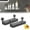 Black-2a, variant on Corrugated Suction Cup Storage Holder, No Drill Bathroom Shower Organizers, Removable Shower Organizer, Soap Dish and Hooks for Wall, Bathroom, Kitchen, RV