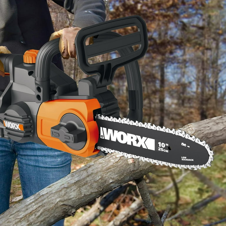 WORX, Cordless Chainsaw, WG322 20V Power Share 10