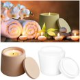 thumbnail image 2 of Dosaele 2 Pcs Candle Jar Molds Silicone Concrete Molds, 2 of 10