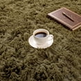 thumbnail image 2 of Pentantan 5ft x 8ft Shag Area Rugs, Fluffy Rug for Living Room Bedroom, Soft Plush Pile Indoor Carpet, Dark Green, 2 of 7