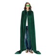 thumbnail image 2 of Capa con capucha Capa unisex para adultos con capucha Capa de Navidad de Halloween Capa de bruja vampiro Disfraz de cosplay, 2 of 5