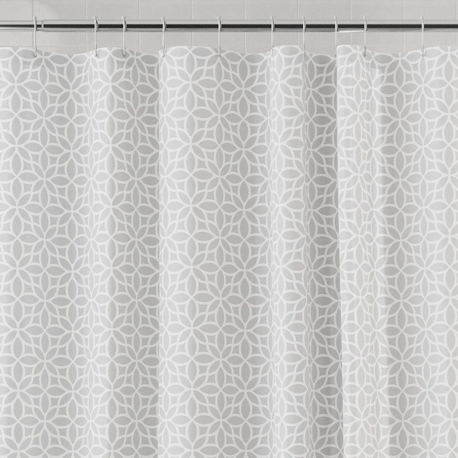 Rideau de douche décoratif Mainstays en PEVA recyclé, imperméable, de poids moyen, designs variés