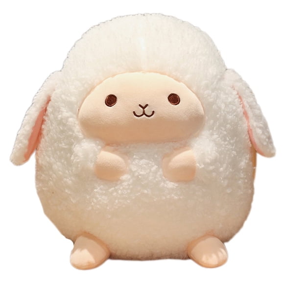 Stuffed Animal Sheep Soft Cute Lamb Plush Doll Sheep Play Toys   White Birthday Christmas Holiday Easter Thanksgiving Gift for Kids Baby Little Girl Boy Adults