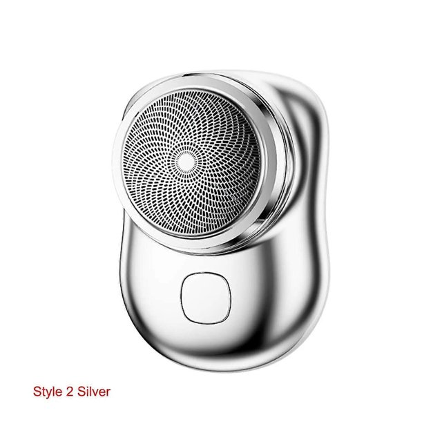 Mini Rasoir Électrique Tondeuse à Barbe Rasoir Portable Mini Rasoir Réciproque Rasoir Charge USB pour Hommes Rasoir