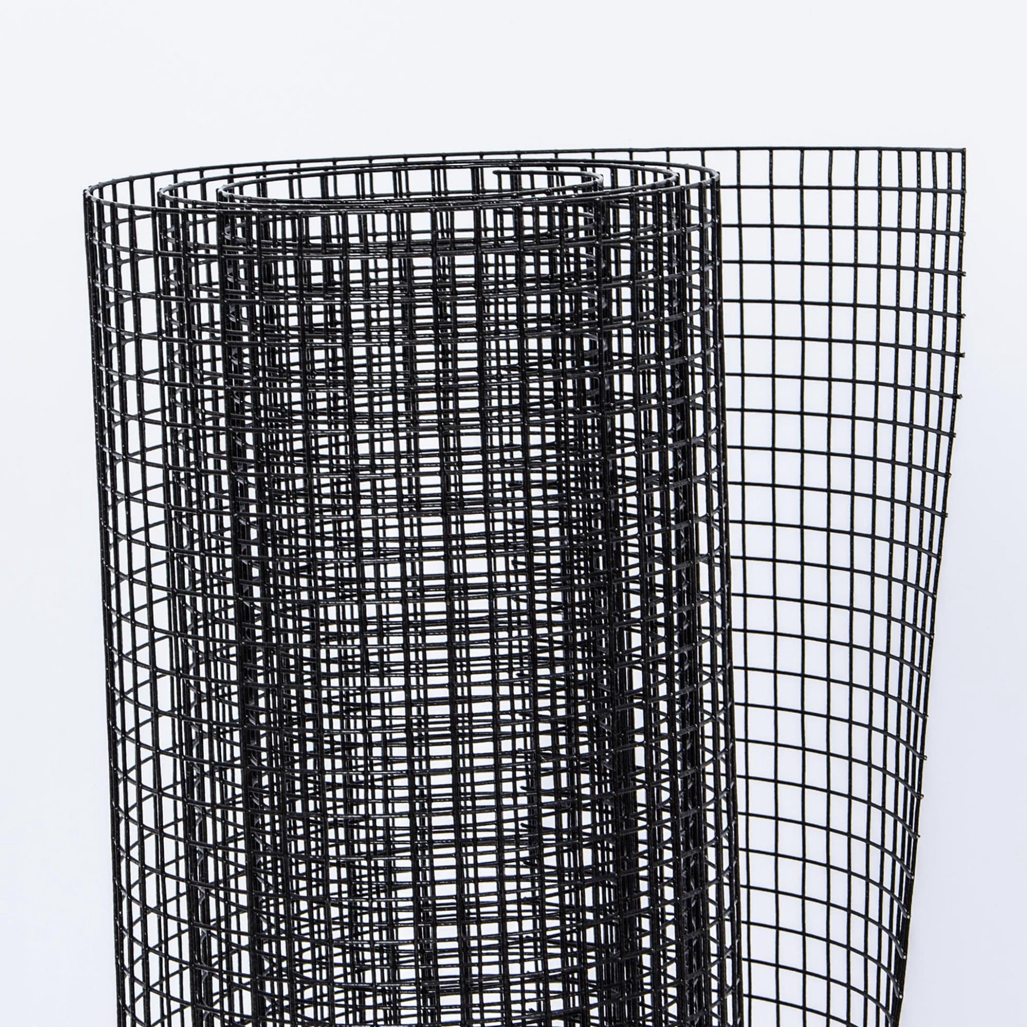 Heavy Duty Black Vinyl Coated Hardware Cloth 1/2" 19 Gauge Welded Wire Fencing,5ft x 100ft