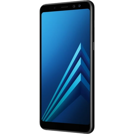 Samsung Galaxy A8 (2018) DUOS SM-A530F 32 GB Smartphone, 5.6" Super AMOLED Full HD Plus 2220 x 1080, 4 GB RAM, Android 7.1.1 Nougat, 4G, Black