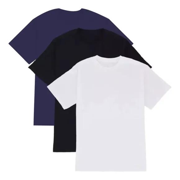 Paquete 3 Playeras Optima Prime Manga Corta Cuello Redondo