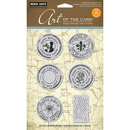 Hero Arts Cling Stamps, 6-1/2