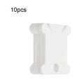 thumbnail image 2 of pitrice Winding Board Floss Bobbins Cord Beginners Labor Save Craftsmanship Spool Wire Winder Multipurpose Simply Used Stitch Embroidery DIY Prop Storage White 10 Pieces, 2 of 9