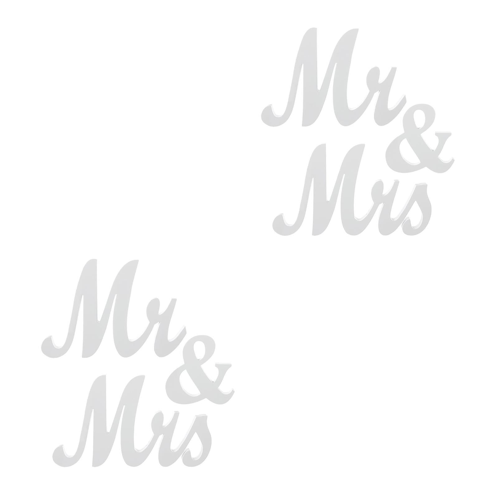 Masteelf 2-Piece Wedding Reception Table Plan Set with Freestanding Letters for Banquet Party Decorations