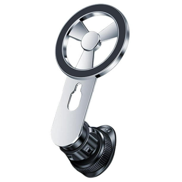 Soporte magnético para teléfono, accesorios para automóviles, soporte para teléfono para automóvil (plata)