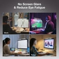thumbnail image 5 of BlitzMax Monitor Light Bar, LED Screen Light Bar, Stepless Dimming Monitor Lamp, Computer Monitor Lamp for Desk Office Home Game, No Screen Glare/Touch Control/Space Saving/USB Powered, 5 of 7