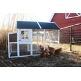 thumbnail image 6 of Zylina Superior Hen House Wood Chicken Coop for Chickens 84" x 40" x 57", 6 of 9